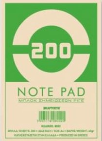 ΜΠΛΟΚ ΚΟΛΛΗΤΟ 10*14CΜ.ΡΙΓΕ 200Φ.8002