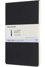 ΒΙΒΛΙΟ ΣΧΕΔΙΟΥ 13*21cm.LARGE 120γρ.24φ.MOLESKINE BLACK