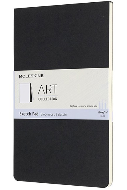 ΒΙΒΛΙΟ ΣΧΕΔΙΟΥ 20*30cm.A4 120γρ.24φ.MOLESKINE BLACK