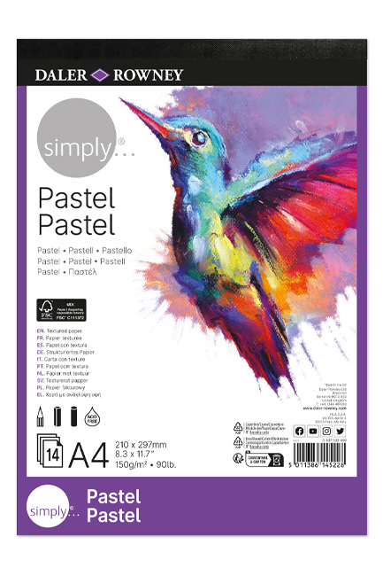 ΜΠΛΟΚ ΛΑΔΟΠΑΣΤΕΛ DALER ROWNEY Α4 150γρ.14φ.SIMPLY PAD