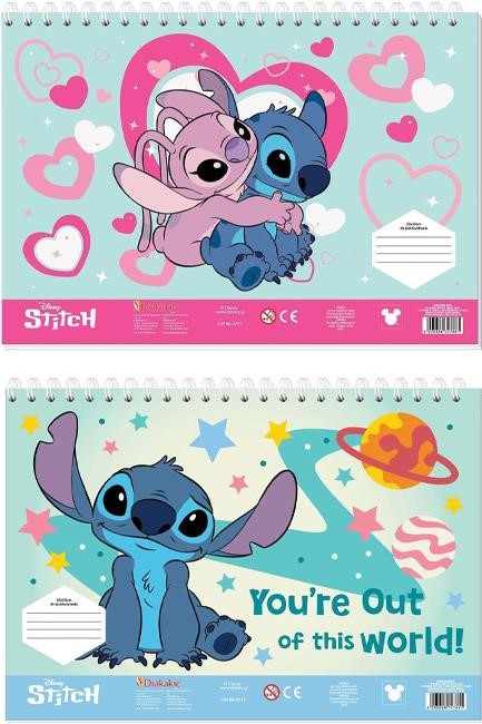 ΜΠΛΟΚ ΖΩΓΡΑΦΙΚΗΣ 23*33 40Φ.ΑΥΤΟΚ.-ΣΤΕΝΣΙΛ LILO AND STITCH 000564983