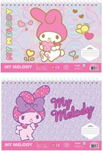 ΜΠΛΟΚ ΖΩΓΡΑΦΙΚΗΣ 23*33 40Φ.ΑΥΤΟΚ.-ΣΤΕΝΣΙΛ SANRIO MY MELODY 000490141