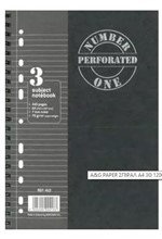 ΤΕΤΡΑΔΙΟ ΣΠΙΡΑΛ 20*30 1ΘΕΜ.40Φ.ΠΕΡΦΟΡΕ NUMBER ONE