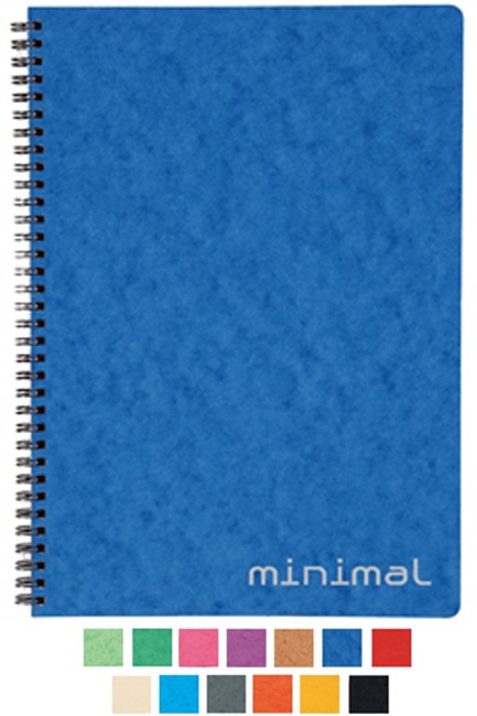 ΤΕΤΡΑΔΙΟ ΣΠΙΡΑΛ 17*25 4ΘΕΜ.160Φ.MINIMAL