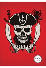 ΤΕΤΡΑΔΙΟ ΣΠΙΡΑΛ 20*30 1ΘΕΜ.40Φ.SHAPE SKULLS