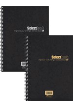 ΤΕΤΡΑΔΙΟ ΣΠΙΡΑΛ 17*25 2ΘΕΜ.60Φ.SELECT BLACK