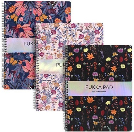 ΤΕΤΡΑΔΙΟ ΣΠΙΡΑΛ 20*30 80Φ.PUKKA BLOOM