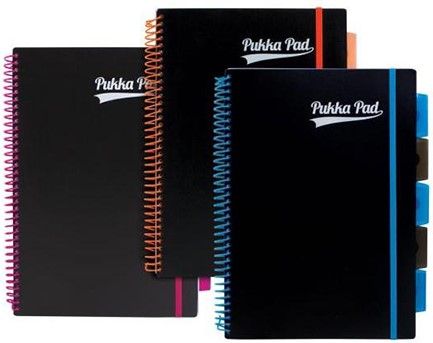 ΤΕΤΡΑΔΙΟ ΣΠΙΡΑΛ 20*30 5ΘΕΜ.100Φ.PUKKA NEON PP