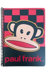 ΤΕΤΡΑΔΙΟ FANCY ΣΠΙΡΑΛ 17*25 2ΘΕΜ.70Φ.BACK ME UP PAUL FRANK 346-87402