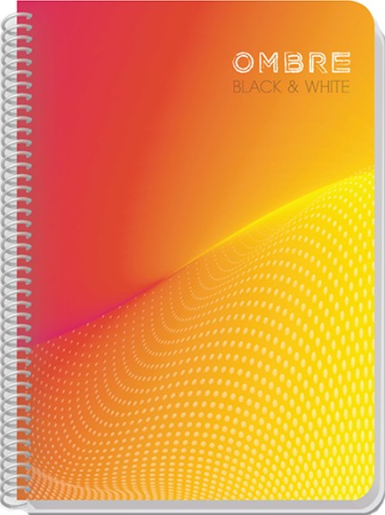 ΤΕΤΡΑΔΙΟ ΣΠΙΡΑΛ 17*25 1ΘΕΜ.30Φ.OMBRE