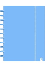 ΤΕΤΡΑΔΙΟ ΣΠΙΡΑΛ CARCHIVO INGENIOX 21*30 ΡΙΓΕ 100φ.ΜΠΛΕ ΠΑΣΤΕΛ