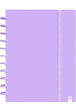 ΤΕΤΡΑΔΙΟ ΣΠΙΡΑΛ CARCHIVO INGENIOX 21*30 ΡΙΓΕ 100φ.ΜΩΒ ΠΑΣΤΕΛ