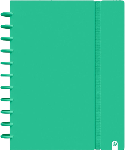 ΤΕΤΡΑΔΙΟ ΣΠΙΡΑΛ CARCHIVO INGENIOX 21*30 ΡΙΓΕ 100φ.ΠΡΑΣΙΝΟ