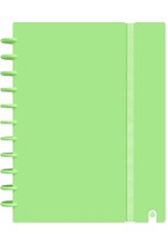 ΤΕΤΡΑΔΙΟ ΣΠΙΡΑΛ CARCHIVO INGENIOX 21*30 ΡΙΓΕ 100φ.ΠΡΑΣΙΝΟ ΠΑΣΤΕΛ