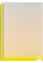 ΤΕΤΡΑΔΙΟ ΣΠΙΡΑΛ CARCHIVO UNITED 21*30 ΡΙΓΕ 80φ.ΚΙΤΡΙΝΟ