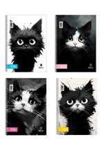 ΤΕΤΡΑΔΙΟ ΣΠΙΡΑΛ 20*30 3ΘΕΜ.90Φ.KITTIE