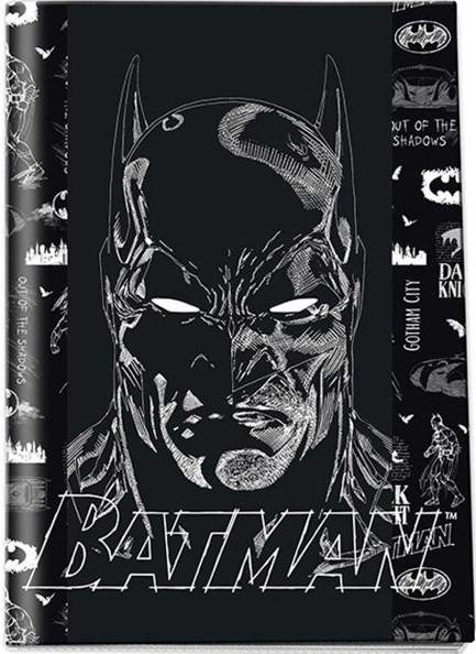 ΤΕΤΡΑΔΙΟ FANCY 17*25 ΚΑΡΦΙΤΣΑ 40Φ.BATMAN BLACK KNIGHT 25500