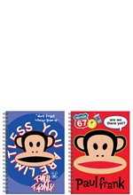 ΤΕΤΡΑΔΙΟ FANCY ΣΠΙΡΑΛ 20*30 2ΘΕΜ.70Φ.BACK ME UP PAUL FRANK 376-01440