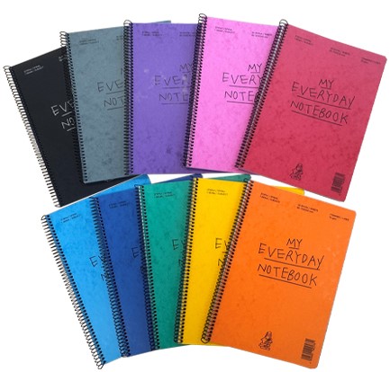 ΤΕΤΡΑΔΙΟ ΣΠΙΡΑΛ 20*30 4ΘΕΜ.140Φ.MY EVERYDAY NOTEBOOK