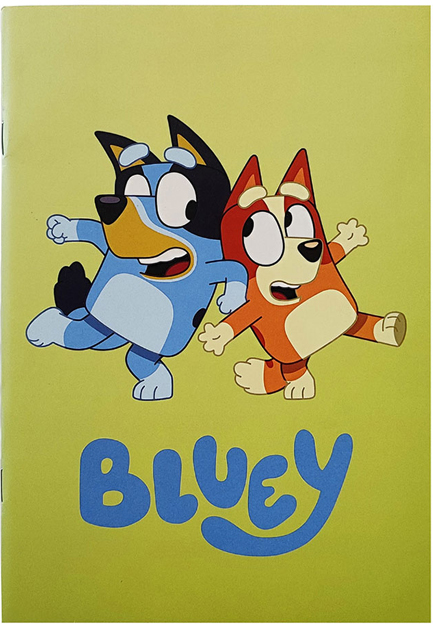 ΤΕΤΡΑΔΙΟ FANCY 17*25 ΚΑΡΦΙΤΣΑ BLUEY 250001