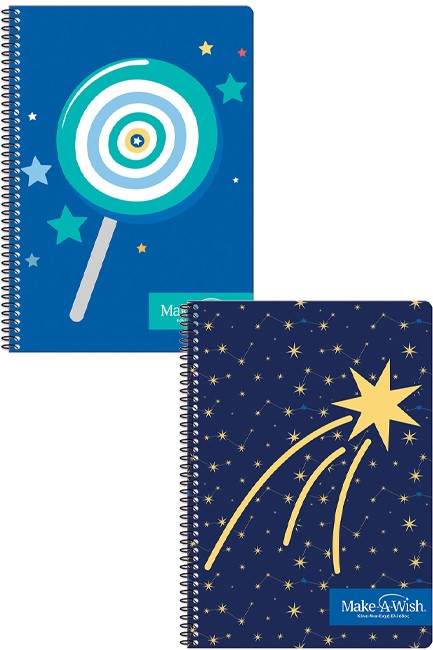 ΤΕΤΡΑΔΙΟ FANCY ΣΠΙΡΑΛ 17*25 2ΘΕΜ.MAKE A WISH 264022