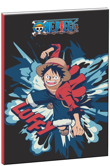ΤΕΤΡΑΔΙΟ FANCY 17*25 ΚΑΡΦΙΤΣΑ 40Φ.GIM ONE PIECE 377-03400