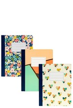 ΤΕΤΡΑΔΙΟ FANCY ΚΑΡΦΙΤΣΑ 19*25 80Φ.PUKKA CARPE DIEM FLORAL LOVE