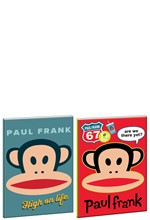 ΤΕΤΡΑΔΙΟ FΑΝCΥ 17*25 ΚΑΡΦΙΤΣΑ 40Φ.BACK ME UP PAUL FRANK 376-00400