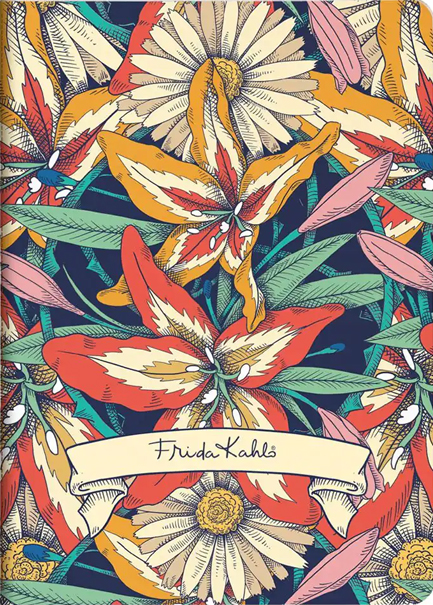 ΤΕΤΡΑΔΙΟ FANCY A5 ΡΙΓΕ 32Φ.ΚΑΡΦΙΤΣΑ CLAIRE FONTAINE FRIDA