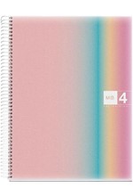 ΤΕΤΡΑΔΙΟ FANCY ΣΠΙΡΑΛ 15*21cm.ΡΙΓΕ 120Φ.MIQUELRIUS AURORA WEST BAY A5 MR4250