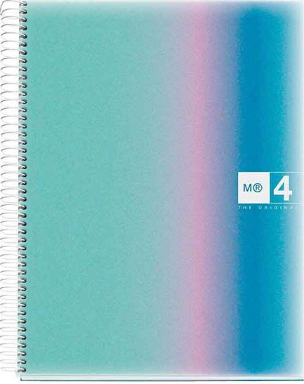 ΤΕΤΡΑΔΙΟ FANCY ΣΠΙΡΑΛ 15*21cm.ΡΙΓΕ 120Φ.MIQUELRIUS AURORA SANTORINI A5 MR4251