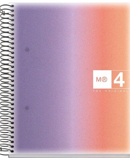 ΤΕΤΡΑΔΙΟ FANCY ΣΠΙΡΑΛ 15*21cm.ΡΙΓΕ 120Φ.MIQUELRIUS AURORA PROVENCE A5 MR4252