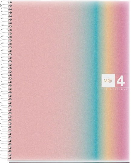 ΤΕΤΡΑΔΙΟ FANCY ΣΠΙΡΑΛ 21*30cm.ΡΙΓΕ 120Φ.MIQUELRIUS AURORA WEST BAY Α4 MR4258