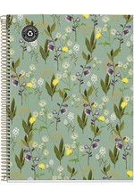 ΤΕΤΡΑΔΙΟ FANCY ΣΠΙΡΑΛ 21*30cm.ΡΙΓΕ 100Φ.MIQUELRIUS GREEN GARDEN A4 MR48233