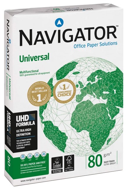 ΧΑΡΤΙ ΦΩΤΟΑΝΤΙΓΡΑΦΙΚΟ Α4 80ΓΡ.500Φ.ΑΣΠΡΟ NAVIGATOR