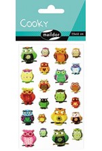 STICKERS COOKY 7,5*12CM.ΚΟΥΚΟΥΒΑΓΙΕΣ