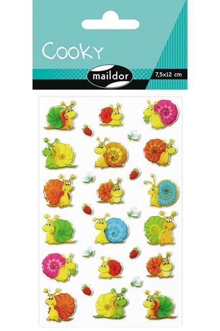 STICKERS COOKY 7,5*12CM.ΣΑΛΙΓΚΑΡΙΑ