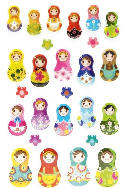 STICKERS COOKY 7,5*12CM.ΜΠΑΜΠΟΥΣΚΕΣ
