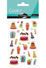 STICKERS COOKY 7,5*12CM. ΓΕΝΕΘΛΙΑ