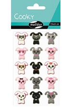 STICKERS COOKY 7,5*12CM.ΣΚΥΛΑΚΙΑ