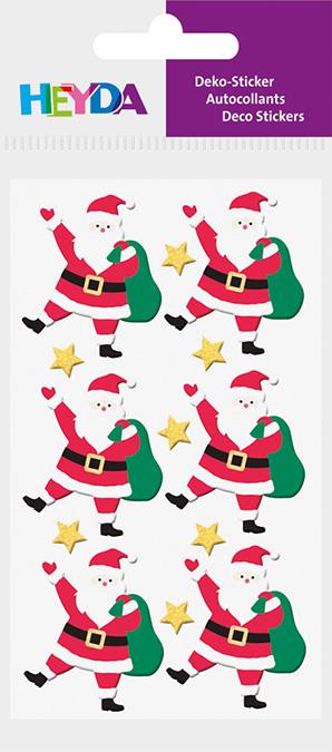STICKERS HEYDA XMAS 3D ΑΓΙΟΣ ΒΑΣΙΛΗΣ