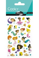 STICKERS COOKY 7,5*12CM.ΓΟΡΓΟΝΕΣ