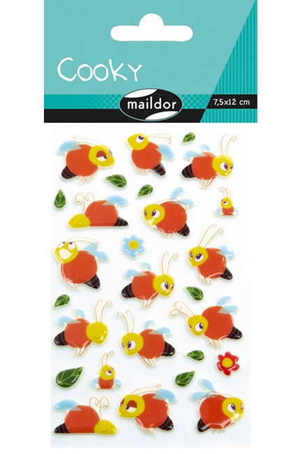 STICKERS COOKY 7,5*12CM ΜΕΛΙΣΣΟΥΛΕΣ