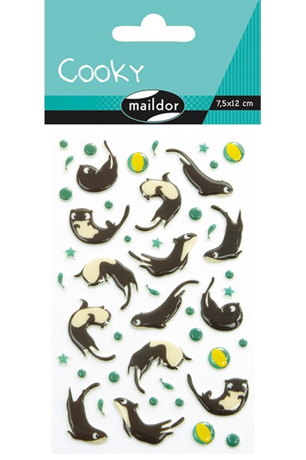 STICKERS COOKY 7,5*12CM ΕΝΥΔΡΙΔΕΣ