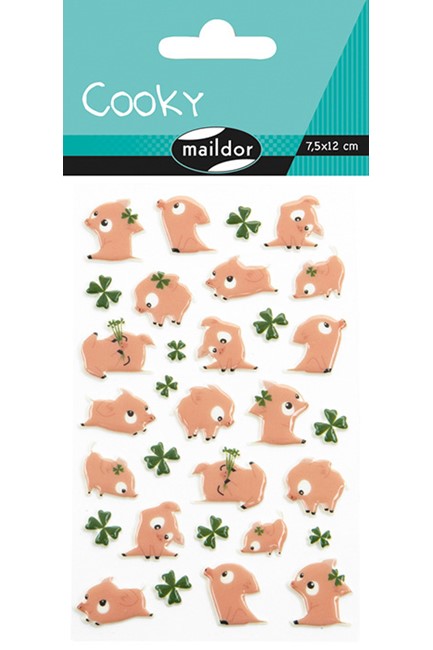 STICKERS COOKY 7,5*12CM ΓΟΥΡΟΥΝΑΚΙΑ