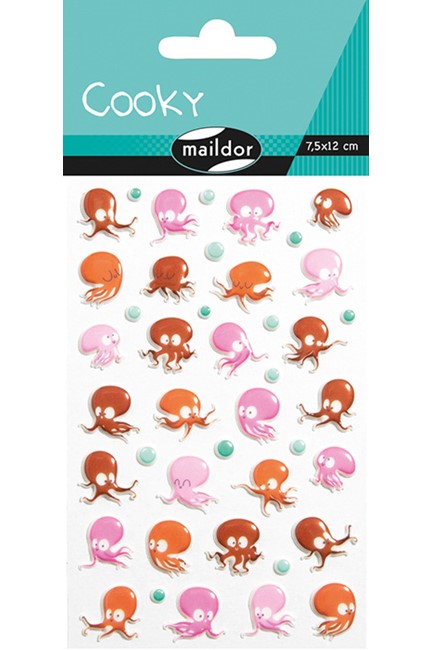 STICKERS COOKY 7,5*12CM.ΧΤΑΠΟΔΙΑ