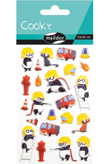 STICKERS COOKY 7,5*12CM.ΠΥΡΟΣΒΕΣΤΕΣ