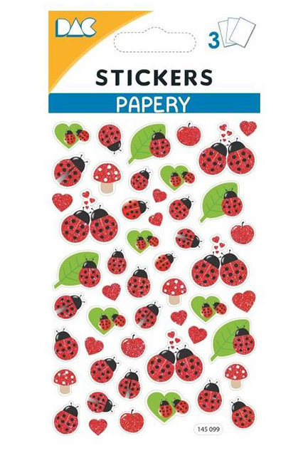 STICKERS PAPERY 8*13CM.3Φ.145099 ΠΑΣΧΑΛΙΤΣΕΣ