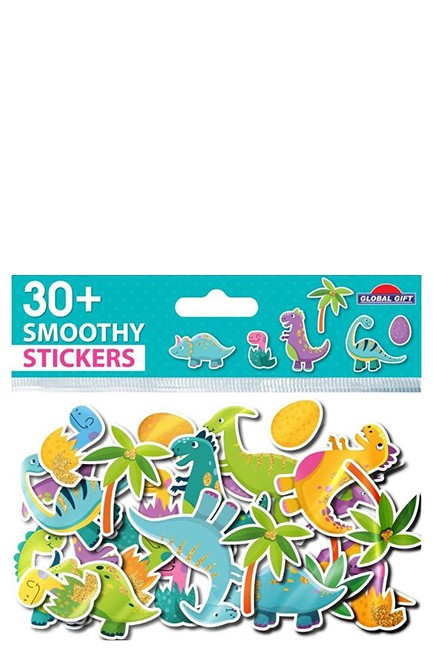 STICKERS ΑΦΡΩΔΗ SMOOTHY 15*08cm.ΣΕΤ 30ΤΕΜ.290117 ΔΕΙΝΟΣΑΥΡΟΙ