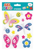 STICKERS GEL 13*17cm.320511 ΠΕΤΑΛΟΥΔΕΣ